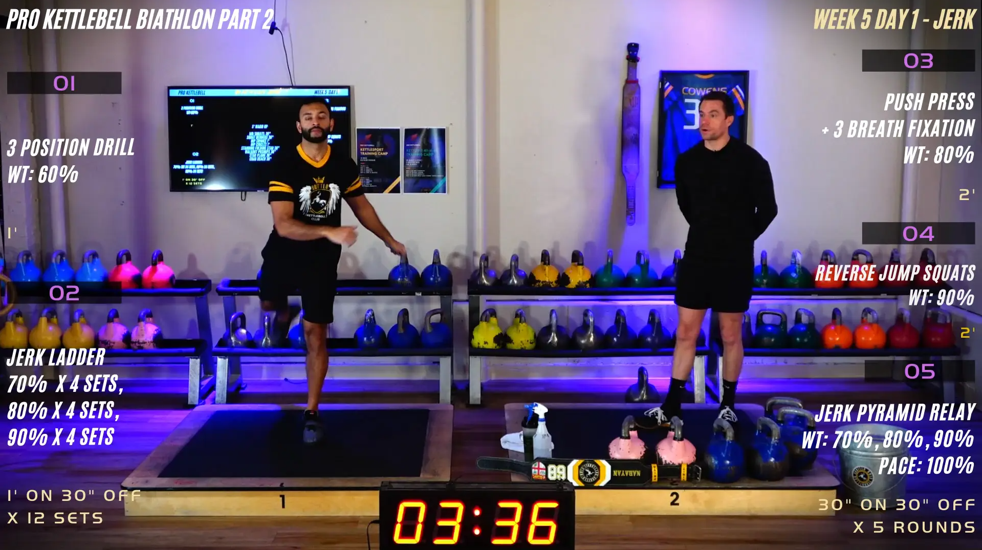 Week 5 - Jerk Day 1 (Biathlon)