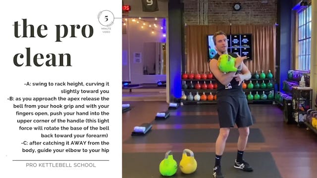 Pro Kettlebell Fundamentals - The Clean