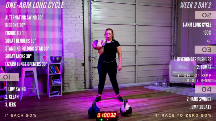 Week 2 Day 2 (One-Arm Long Cycle)