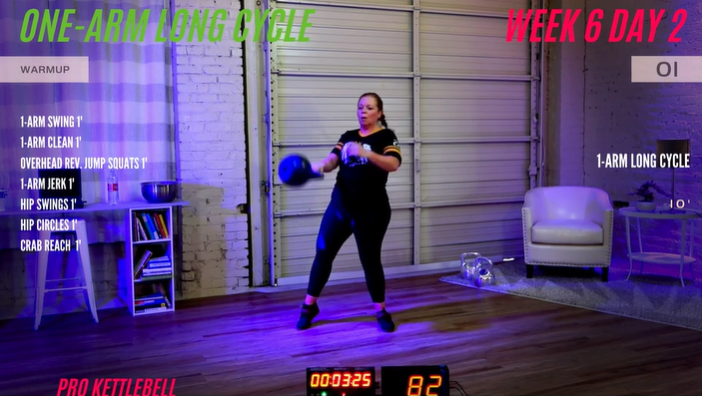 Week 6 Day 2 (One-Arm Long Cycle)