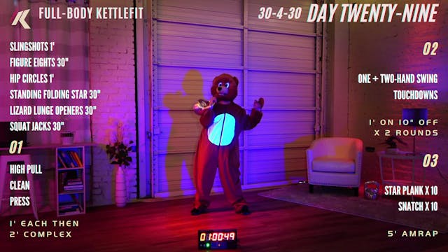 Day 29 - Full Body (30-4-30)