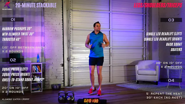 20-Min Legs, Shoulders, Triceps #1 (S...