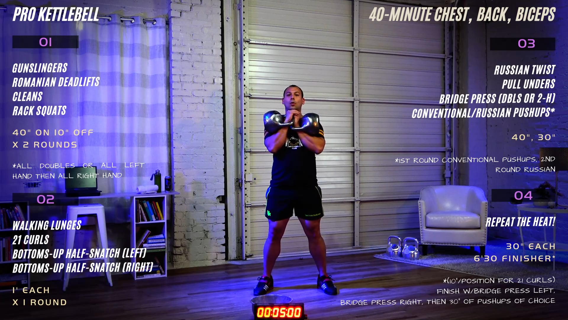 Week 4 - Chest, Back, Bicep (Strength Endurance Challenge)