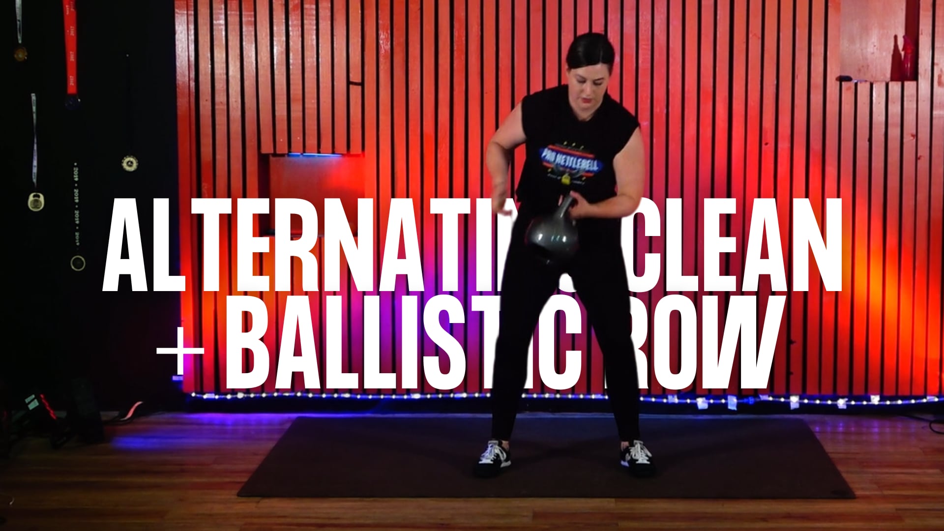 Alternating Clean + Ballistic Row