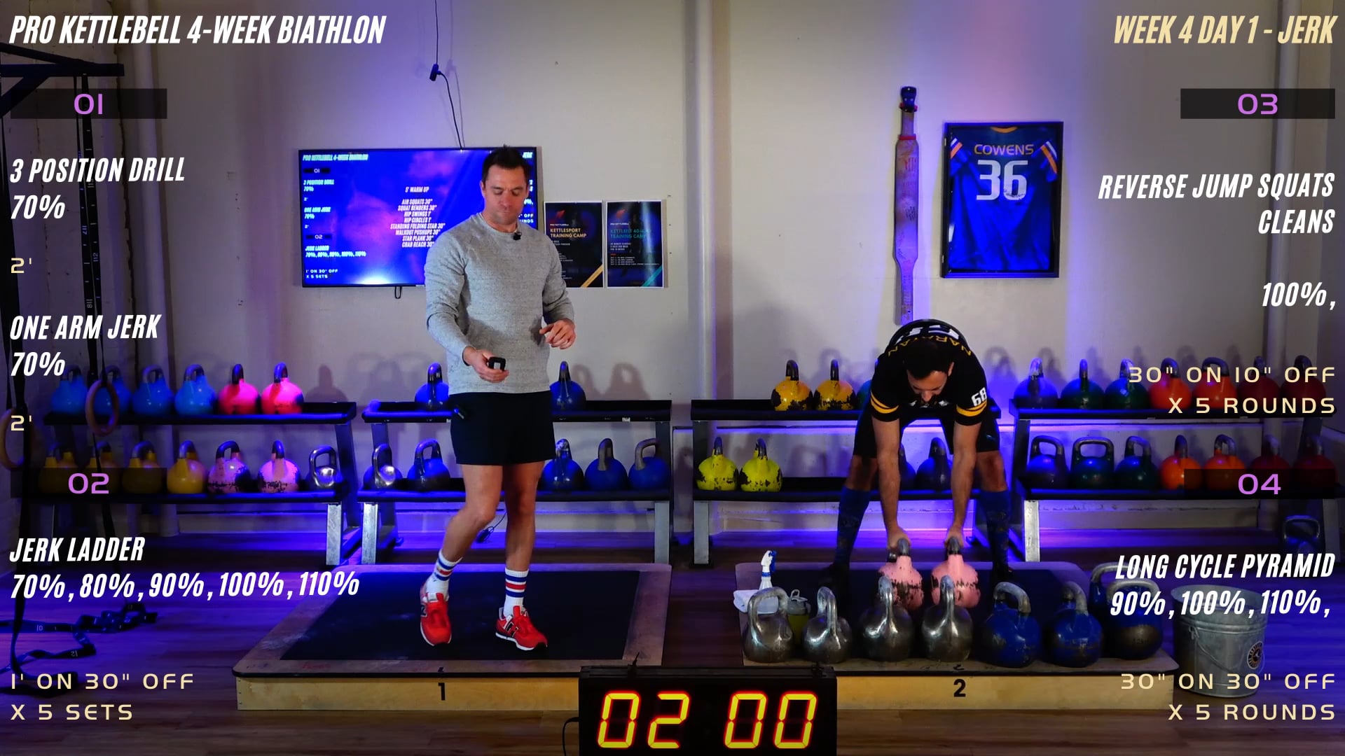 Week 4 Day 1 - Jerk (Biathlon)