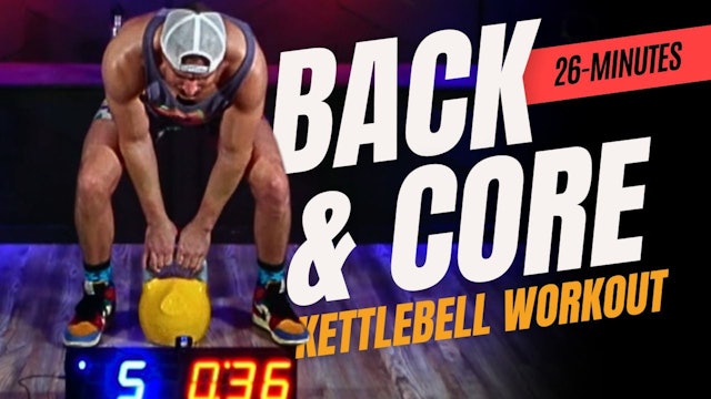 Core & Back Kettlebell Crusher (KB 365 Week 2 Bonus Workout)