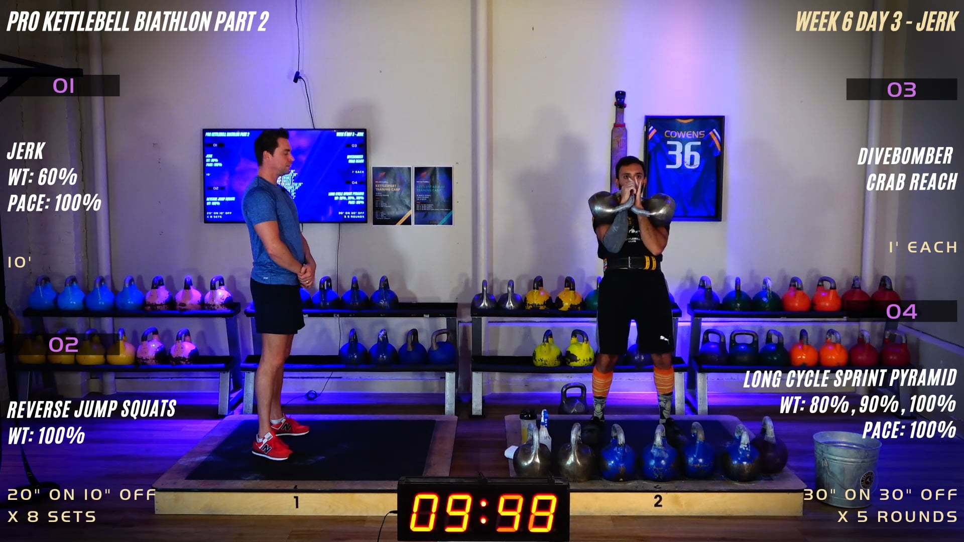 Week 6 Day 3 - Jerk (Biathlon)