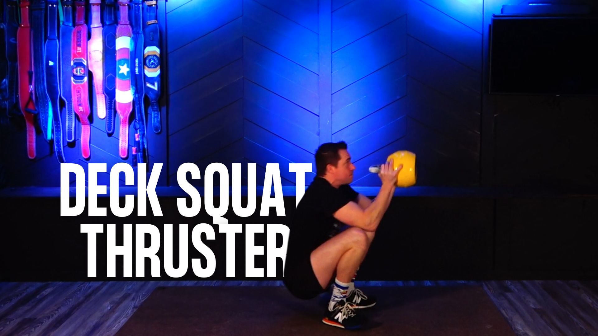 Deck squat thruster