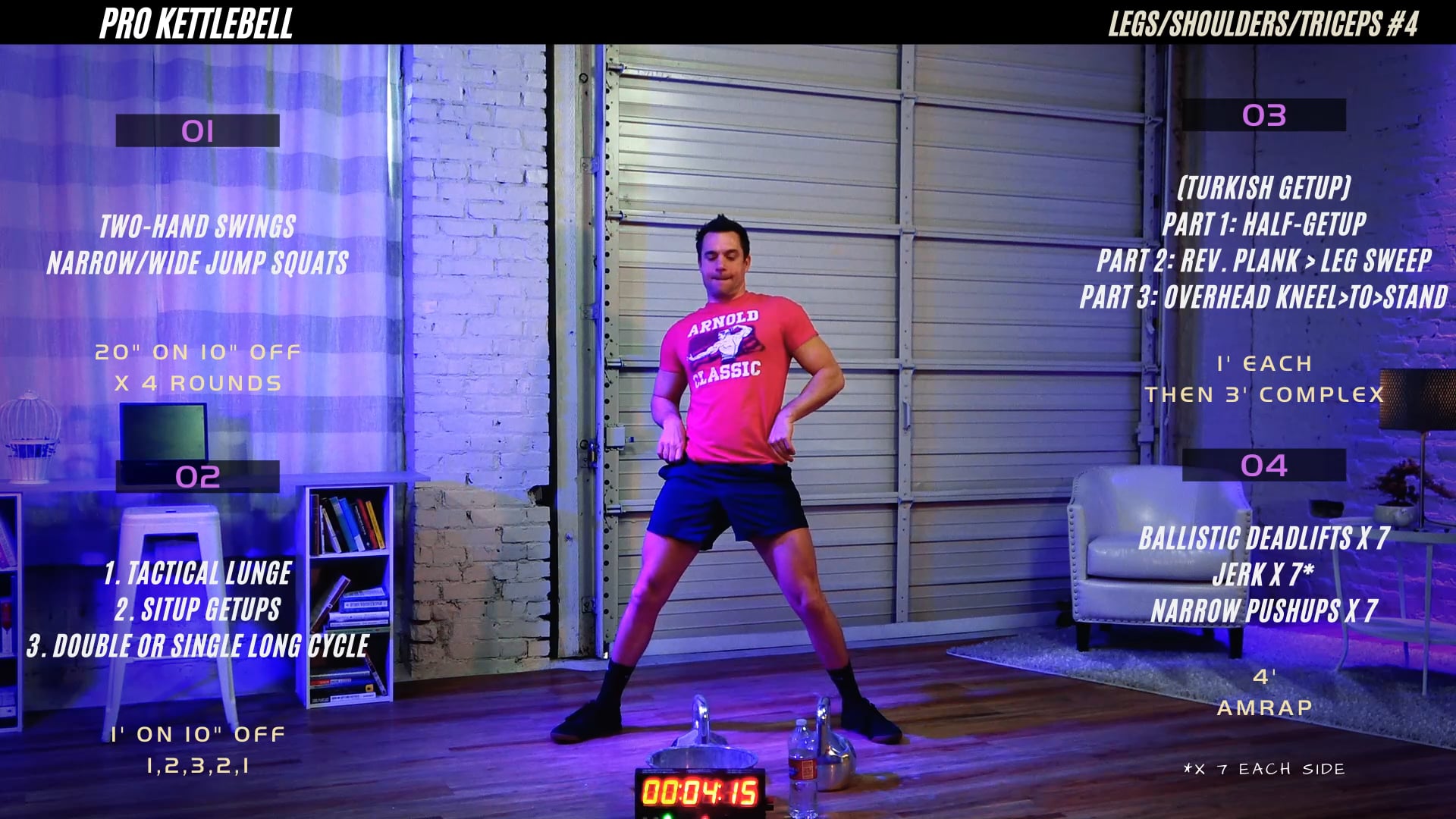 Week 4 - Legs, Shoulders, Triceps (Members Only)