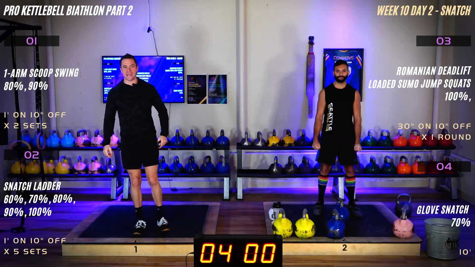 Week 10 Day 2 - Snatch (Biathlon)