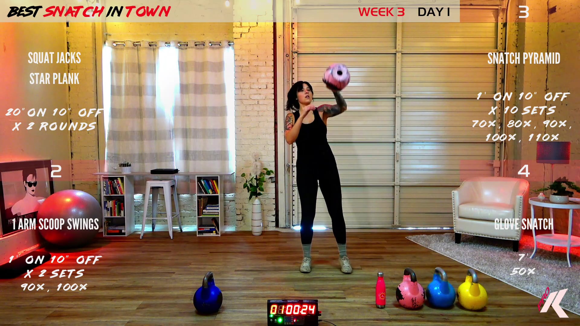 Week 3 Day 1 - Best Snatch in Town