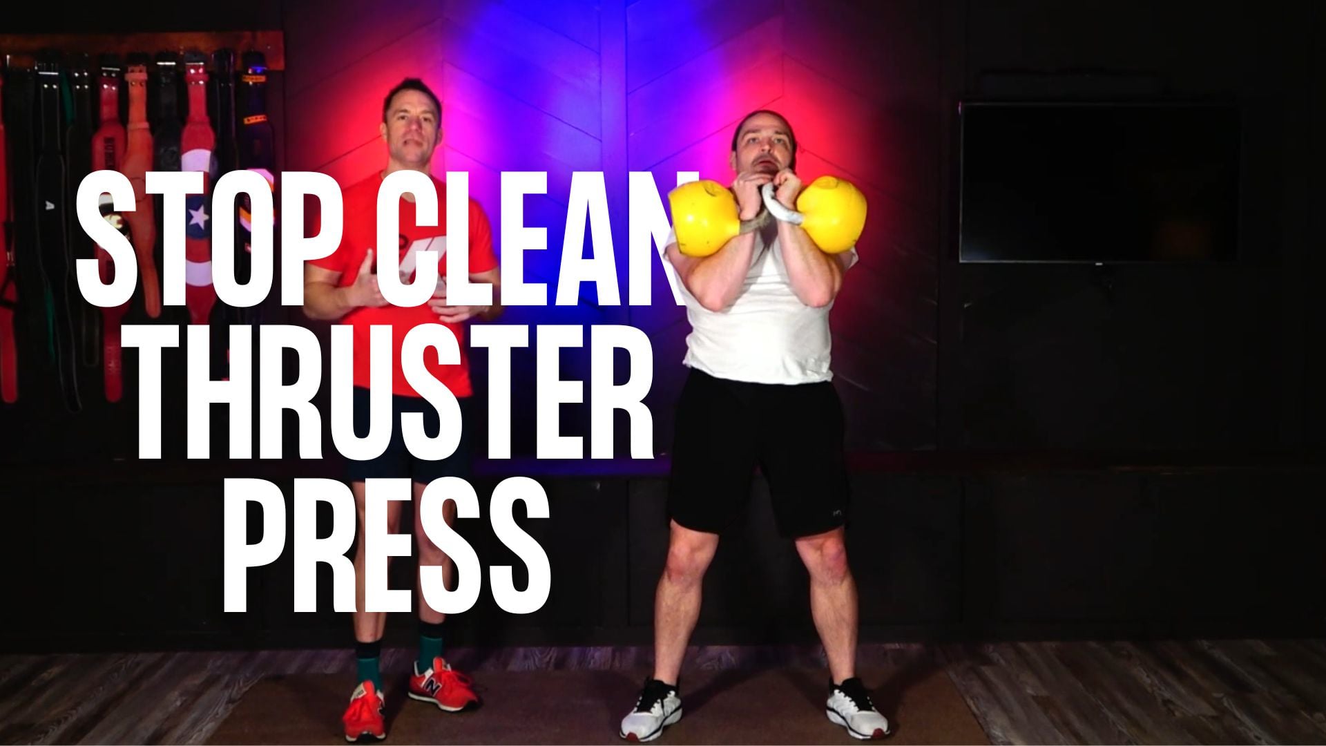 Stop Clean Thruster Press