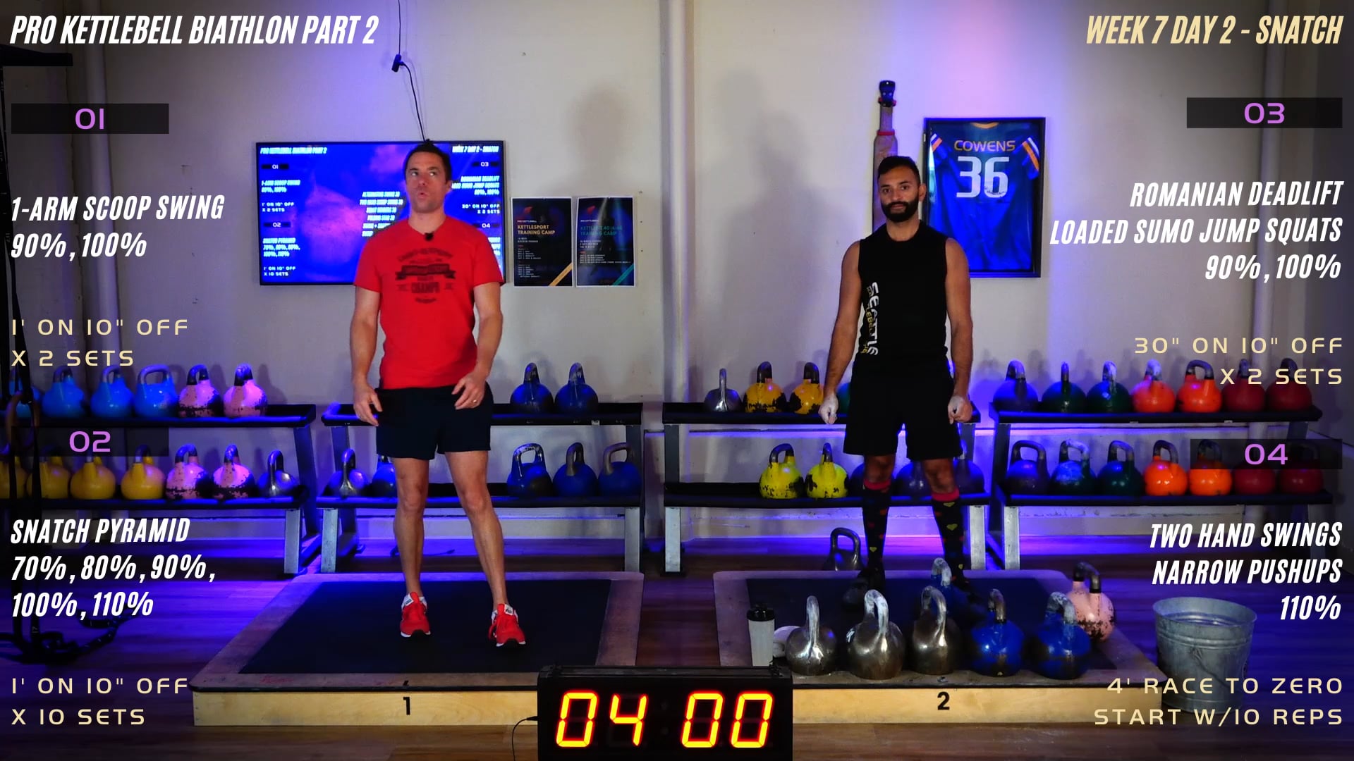 Week 7 Day 2 - Snatch (Biathlon)