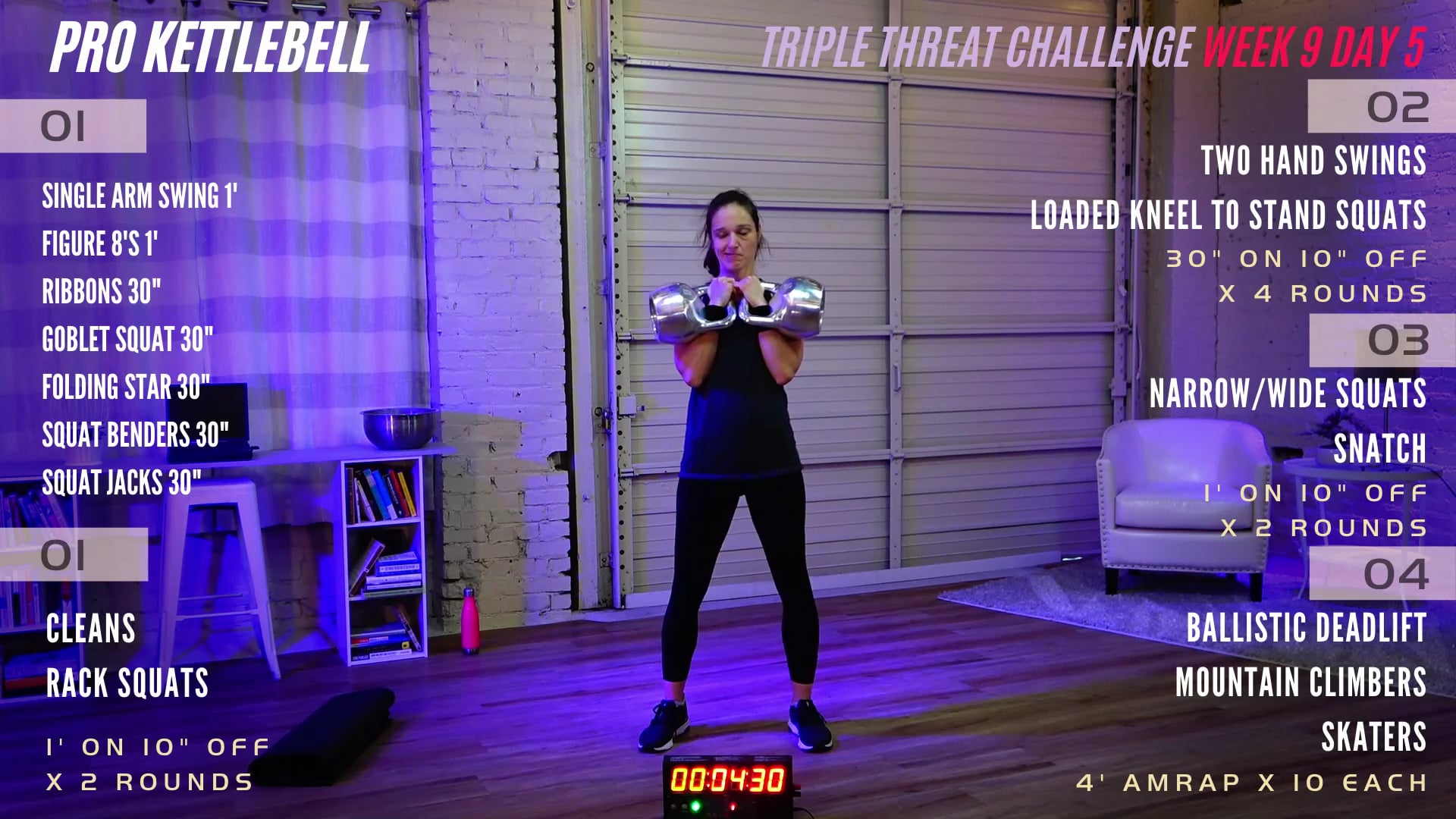 Week 9 Day 5 - Full Body (Triple Threat)