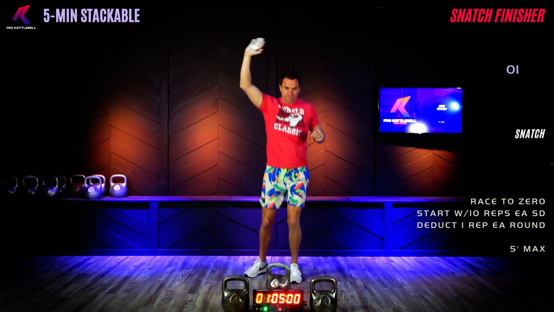 5-Min Snatch Finisher (Stackable)