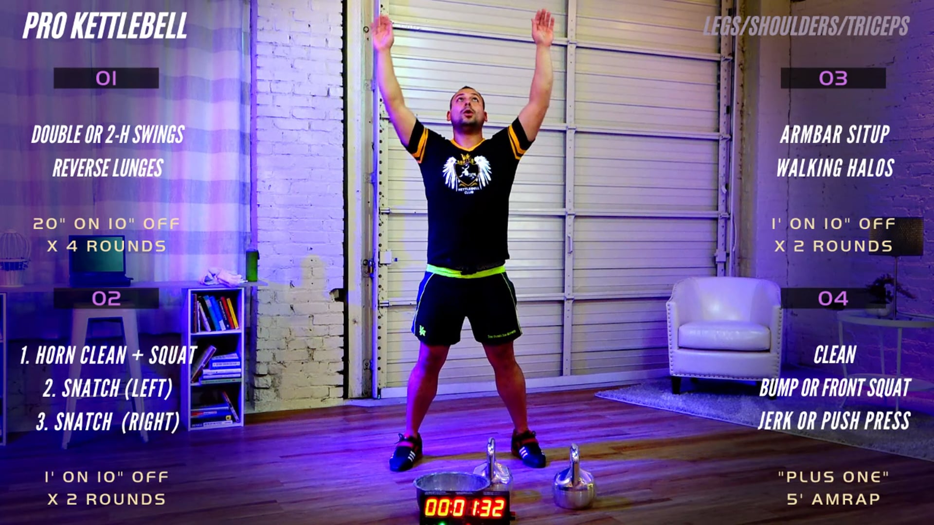 Week 1 - Legs, Shoulders, Triceps (Members Only)