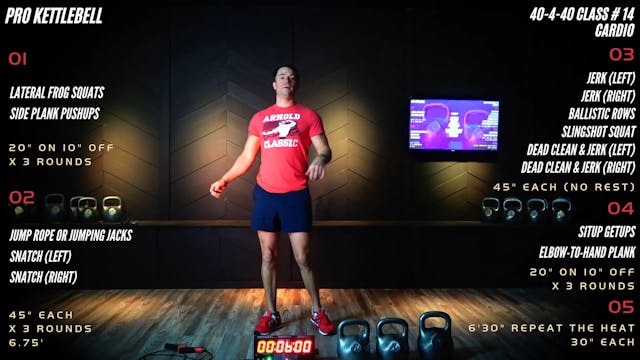 Week 4 - Cardio (40-4-40 #14)