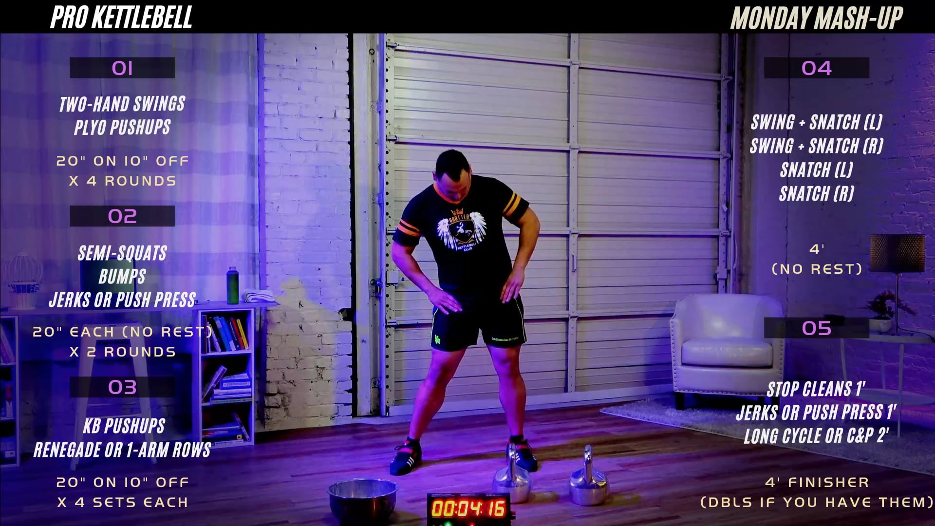 Week 2 - Monday Mash Up (Members Only)