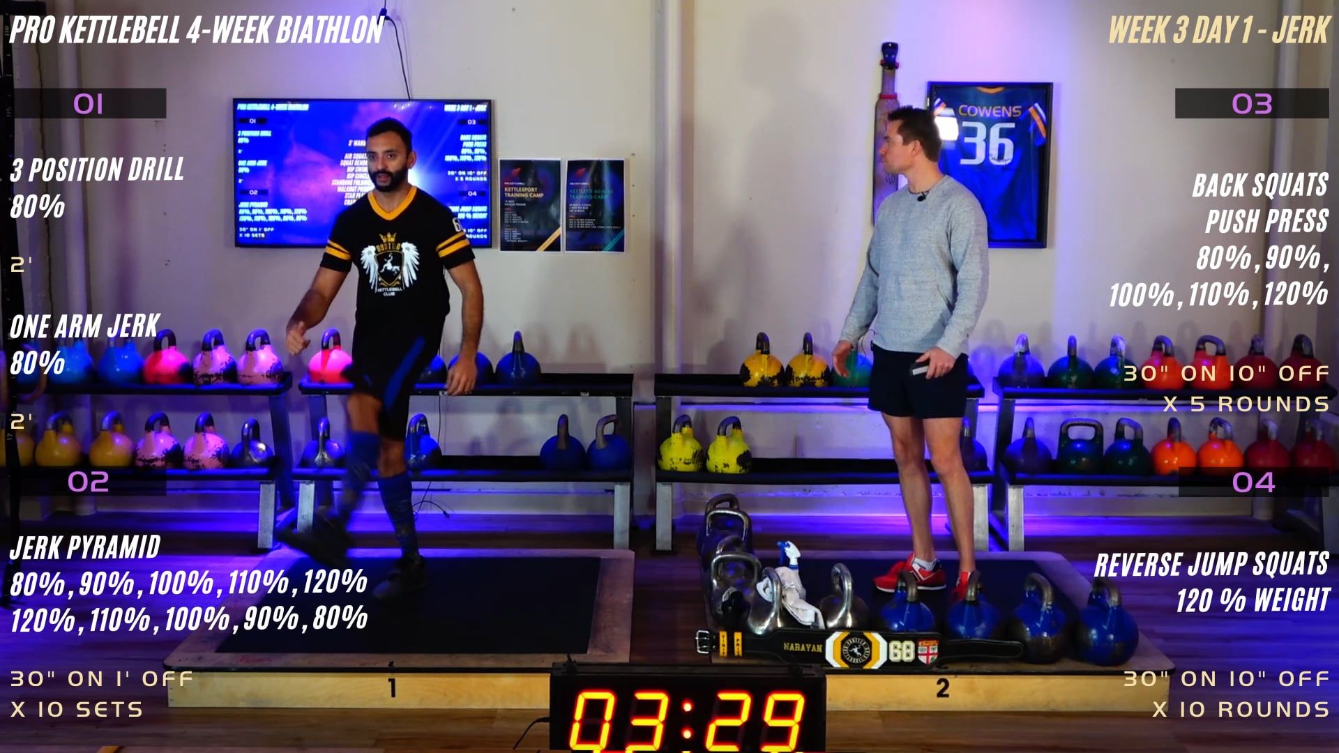 Week 3 Day 1 - Jerk (Biathlon)