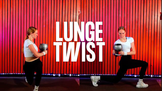 Forward Lunge Twist