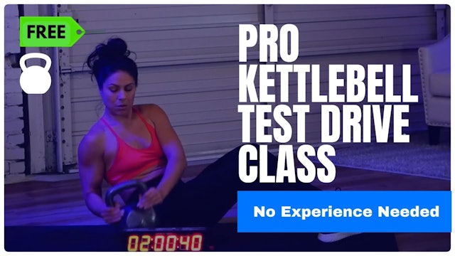 Kettlebell Test Drive (Total Beginner Workout)