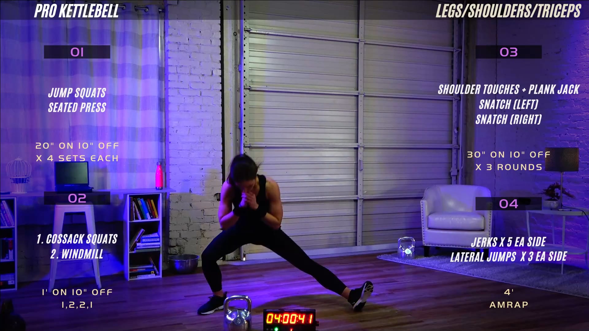 Week 3 - Legs, Shoulders, Triceps (Members Only)