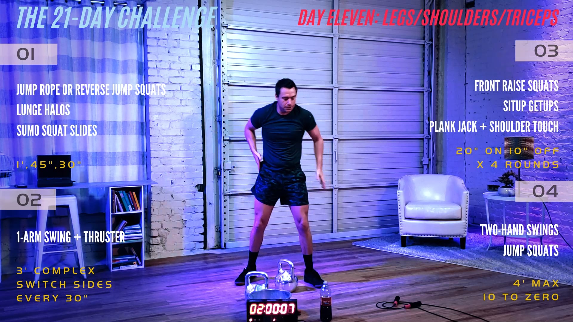 Day 11 - Legs, Shoulders, Triceps