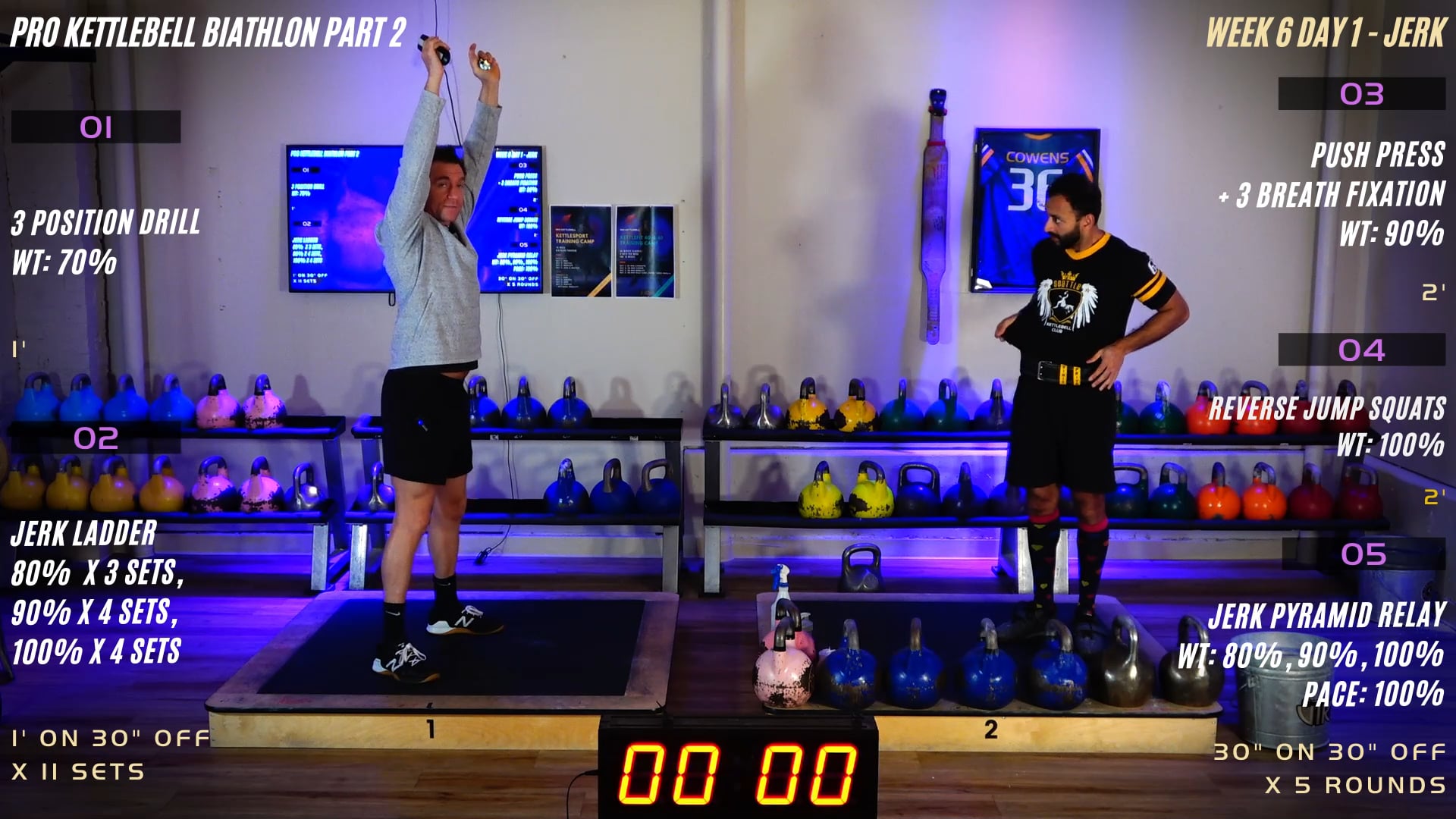 Week 6 Day 1 - Jerk (Biathlon)