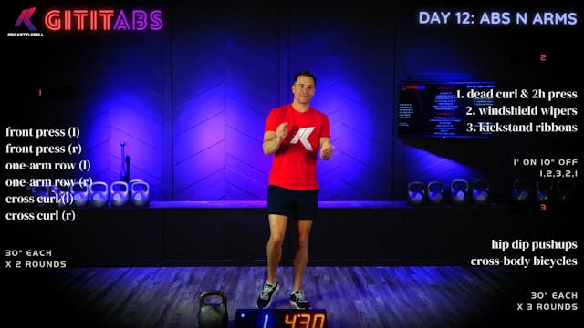 Day 12 - Abs n Arms (GITIT Abs)