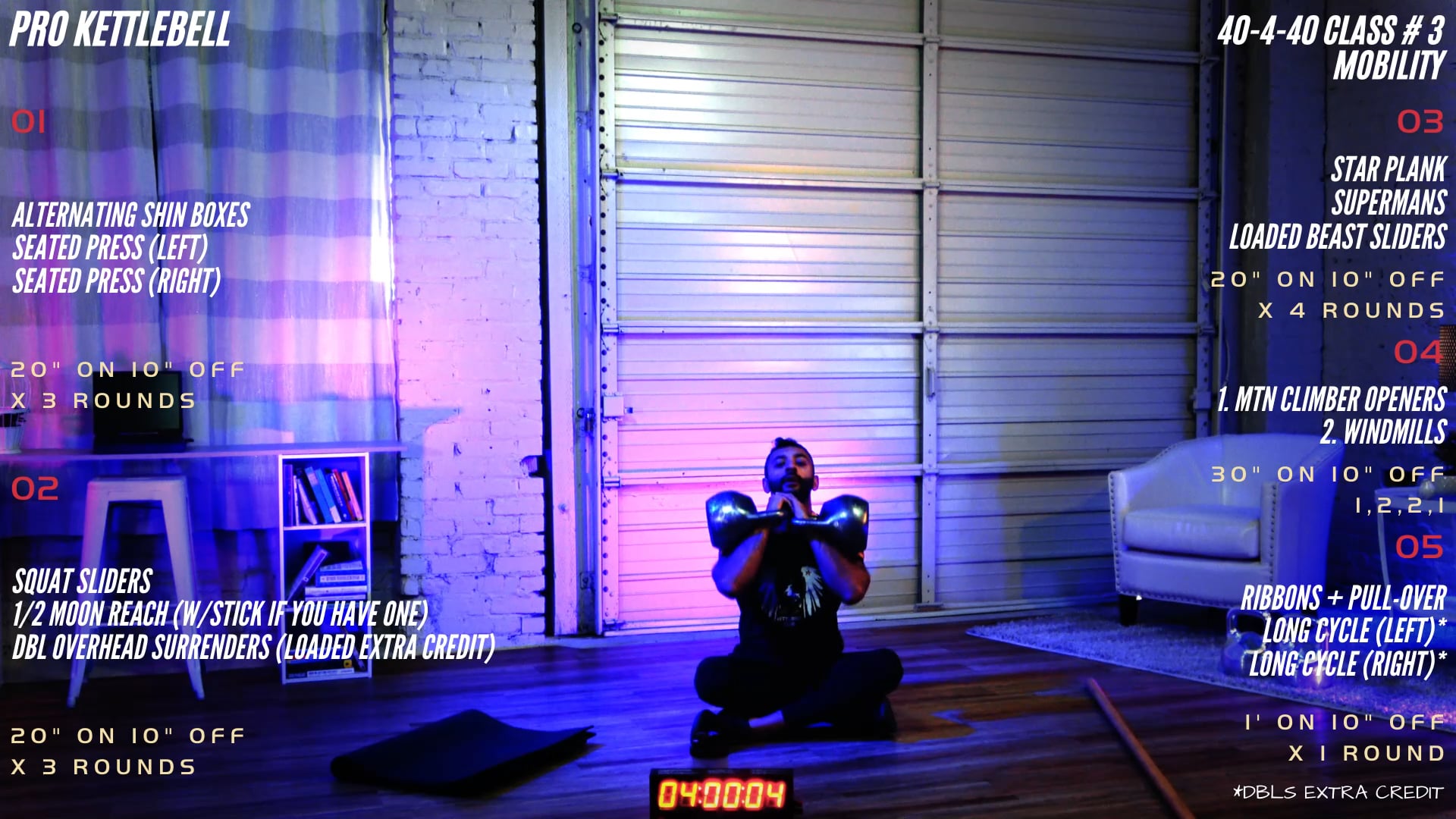 Week 1 - Mobility (40-4-40 #3)