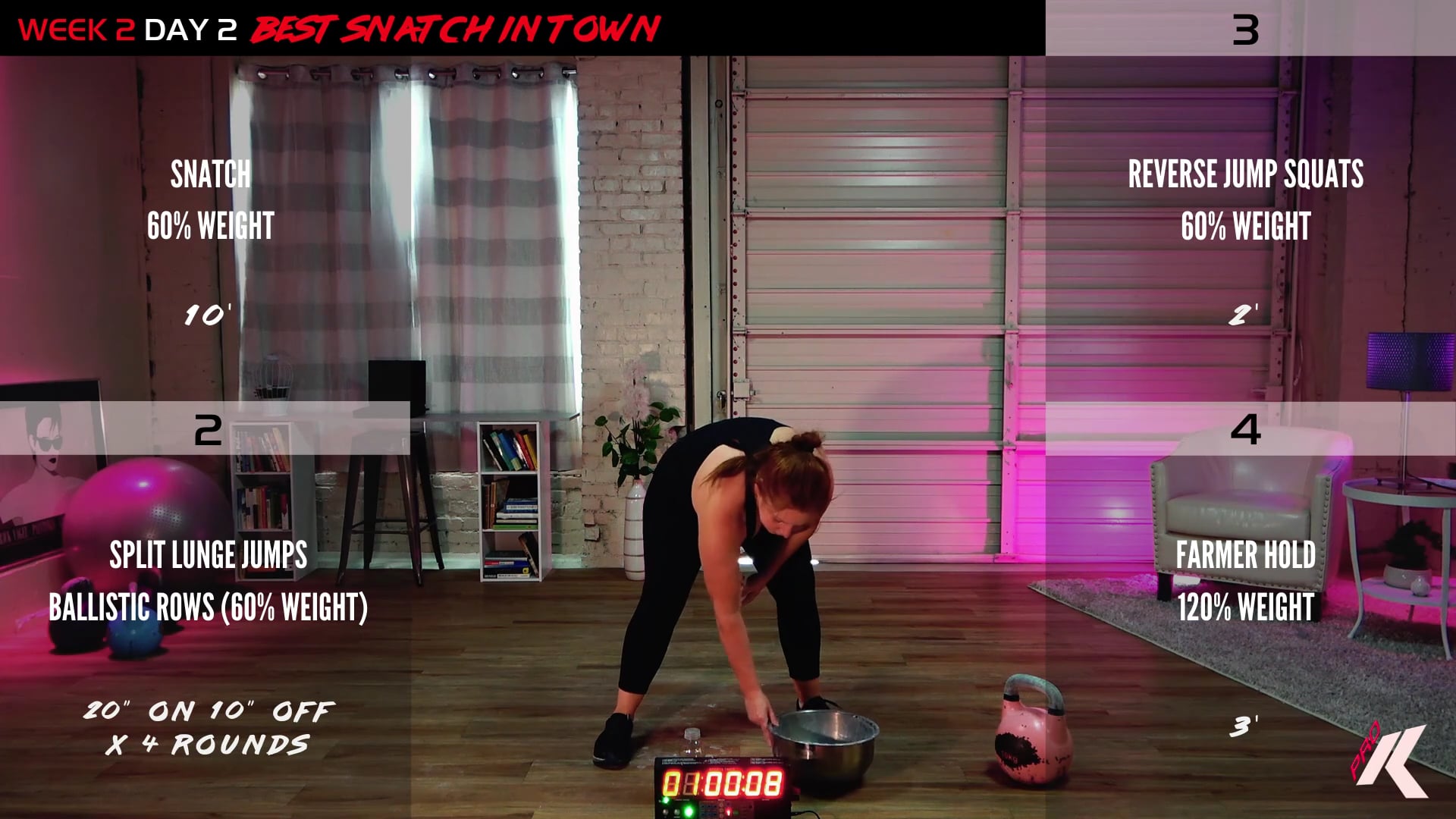 Week 2 Day 2 - Best Snatch In Town