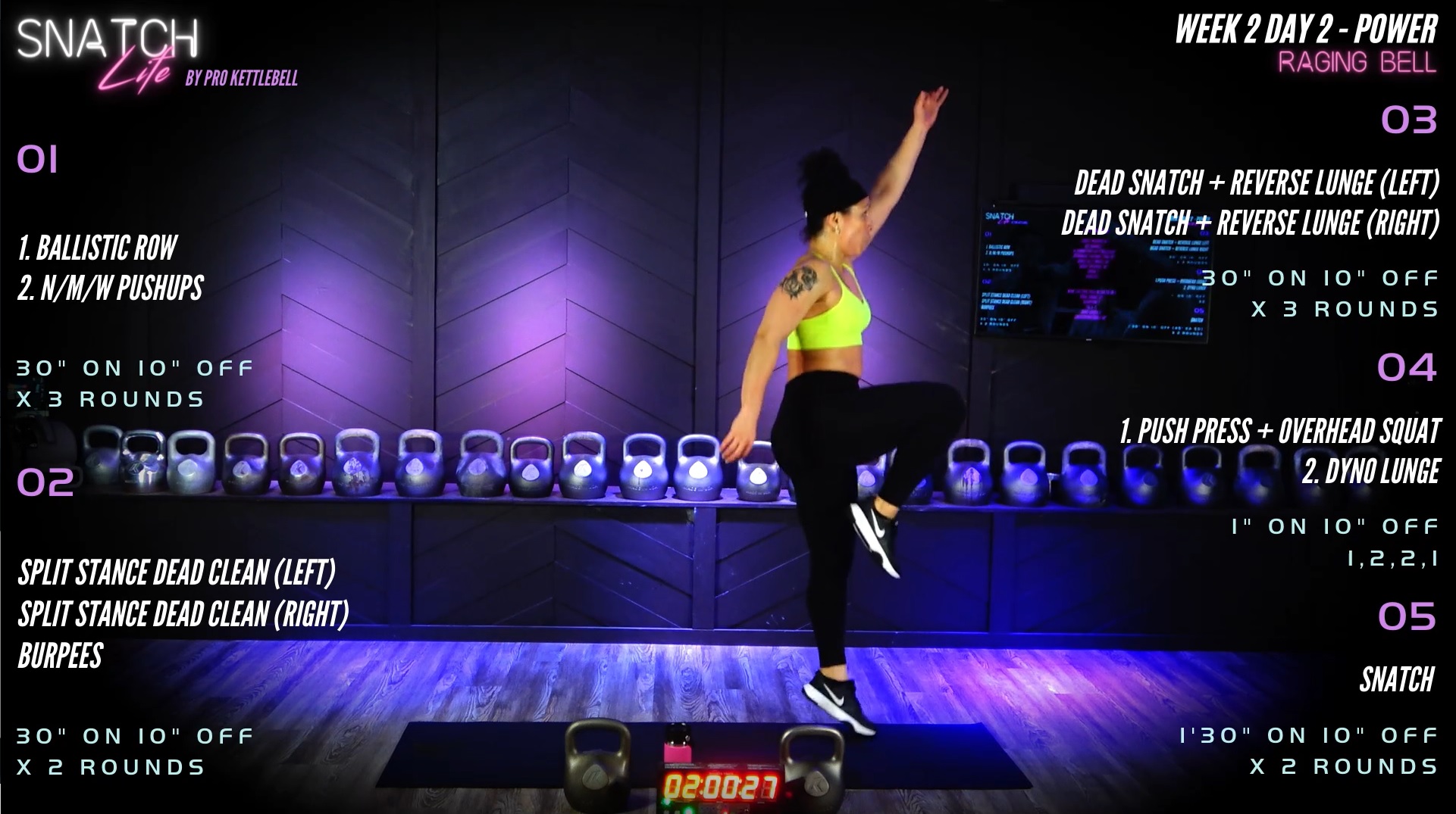 Week 2 Day 2 - Power (Snatch Life)