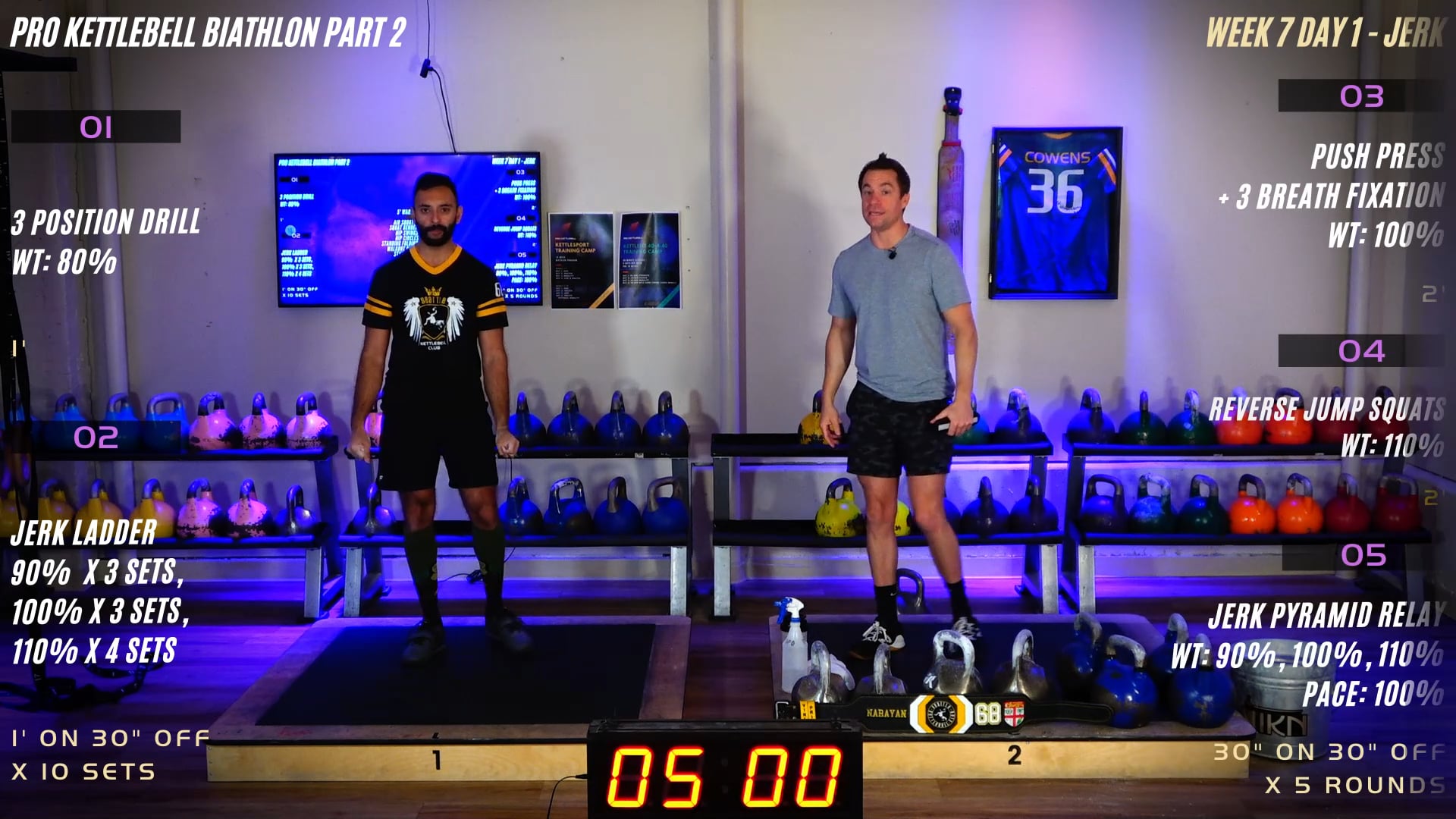 Week 7 Day 1 - Jerk (Biathlon)