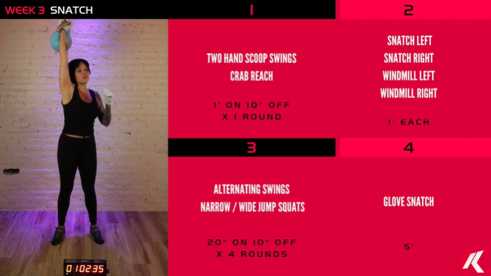 Week 3 - Snatch (Skills n Drills)