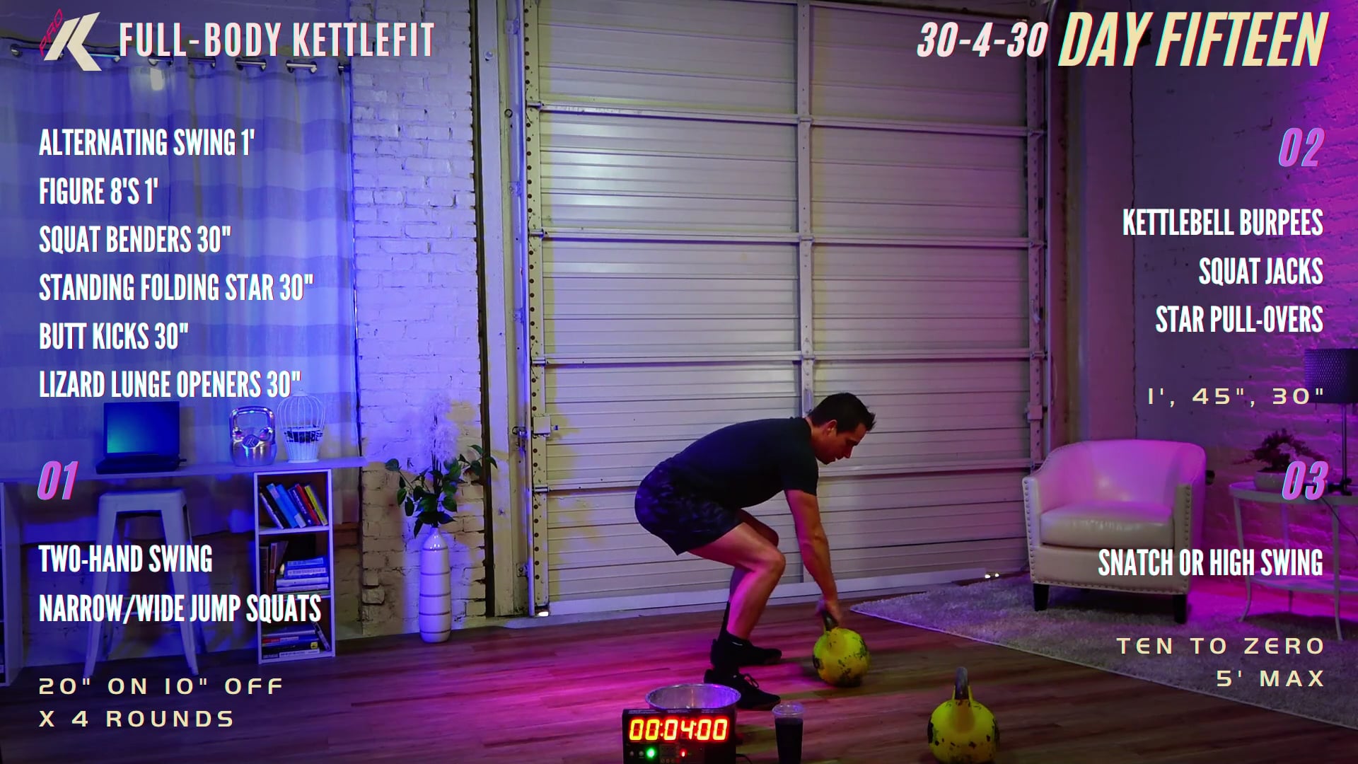 Day 15 - Full Body (30-4-30)