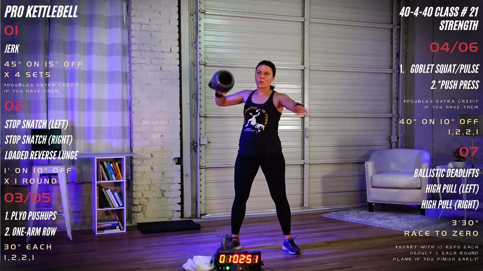 Week 6 - Strength (40-4-40 #21)