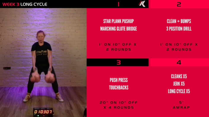 Week 3 - Long Cycle (Skills n Drills)