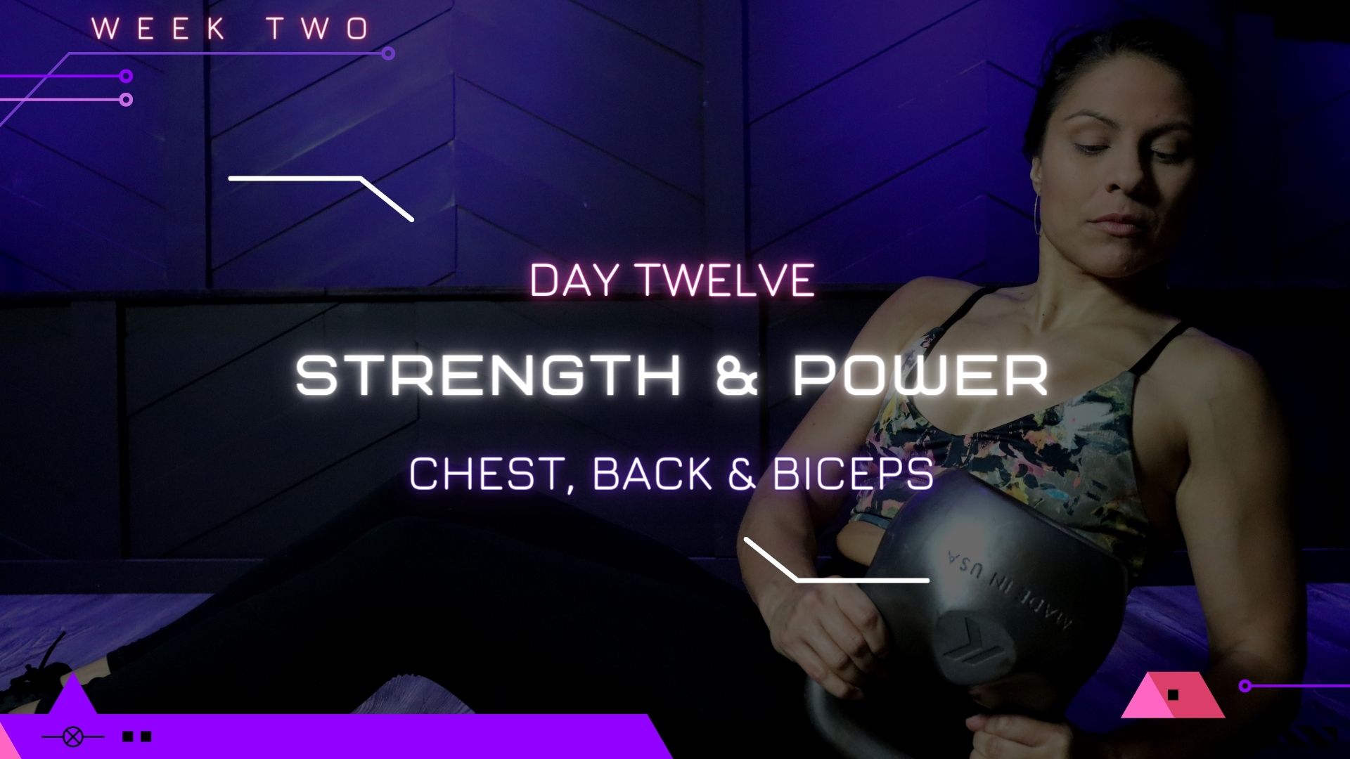 Day 12 - Strength & Power (Chest, Back, Biceps)