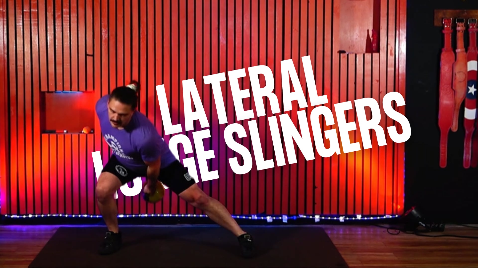 Lateral Lunge Slingers