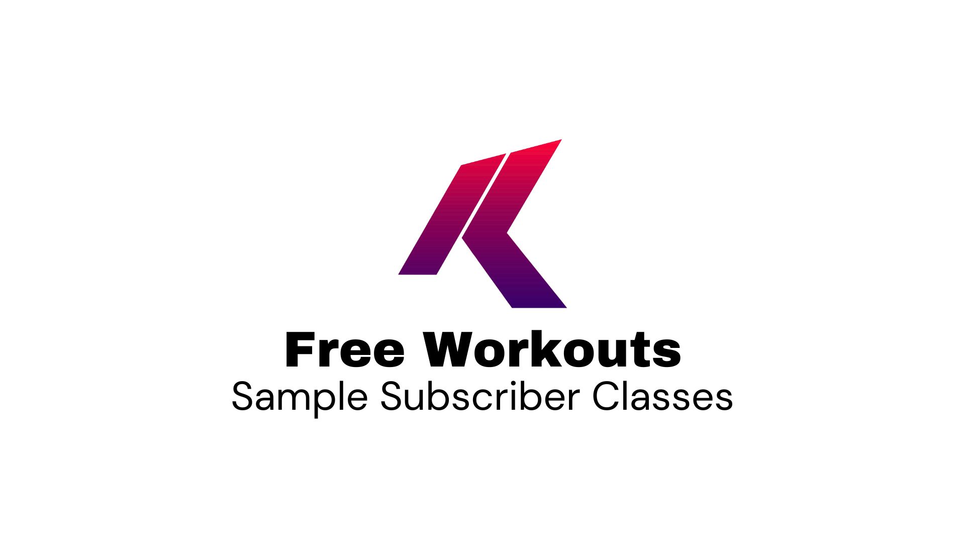 Free Workouts - for Different Levels