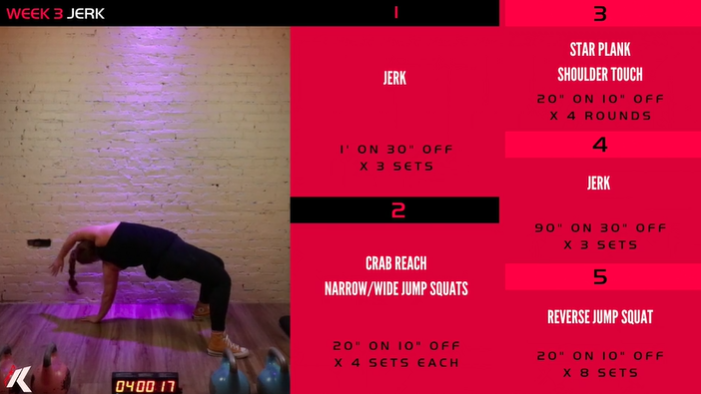 Week 3 - Jerk (Skills n Drills)