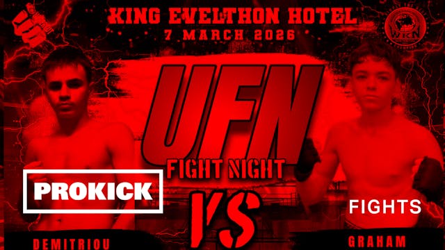 Reuben Graham Vs Marinos Demetriou at...