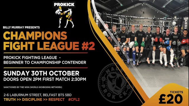 Adam Braniff Vs Liam Tobin - CFL2