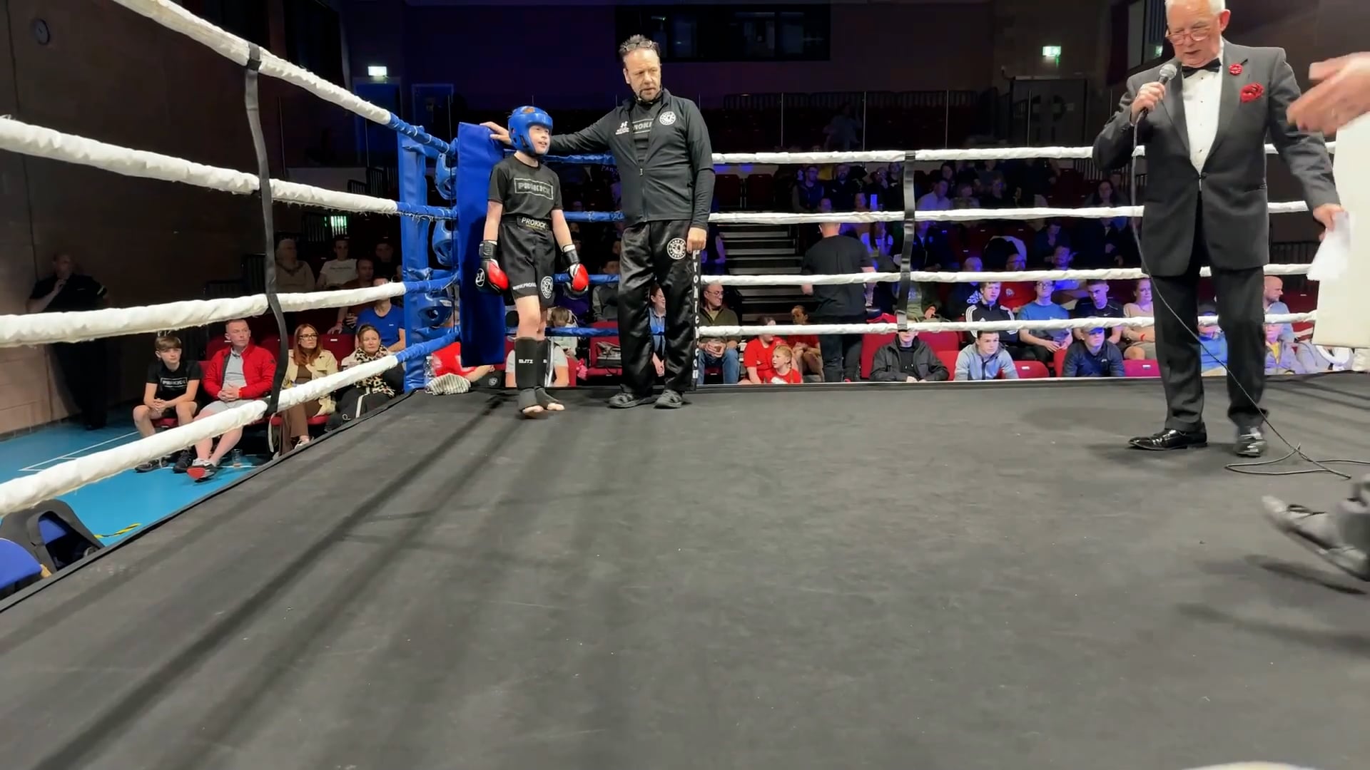 Prokick Kids at Larne Event - Leo's Smith's 2nd Match