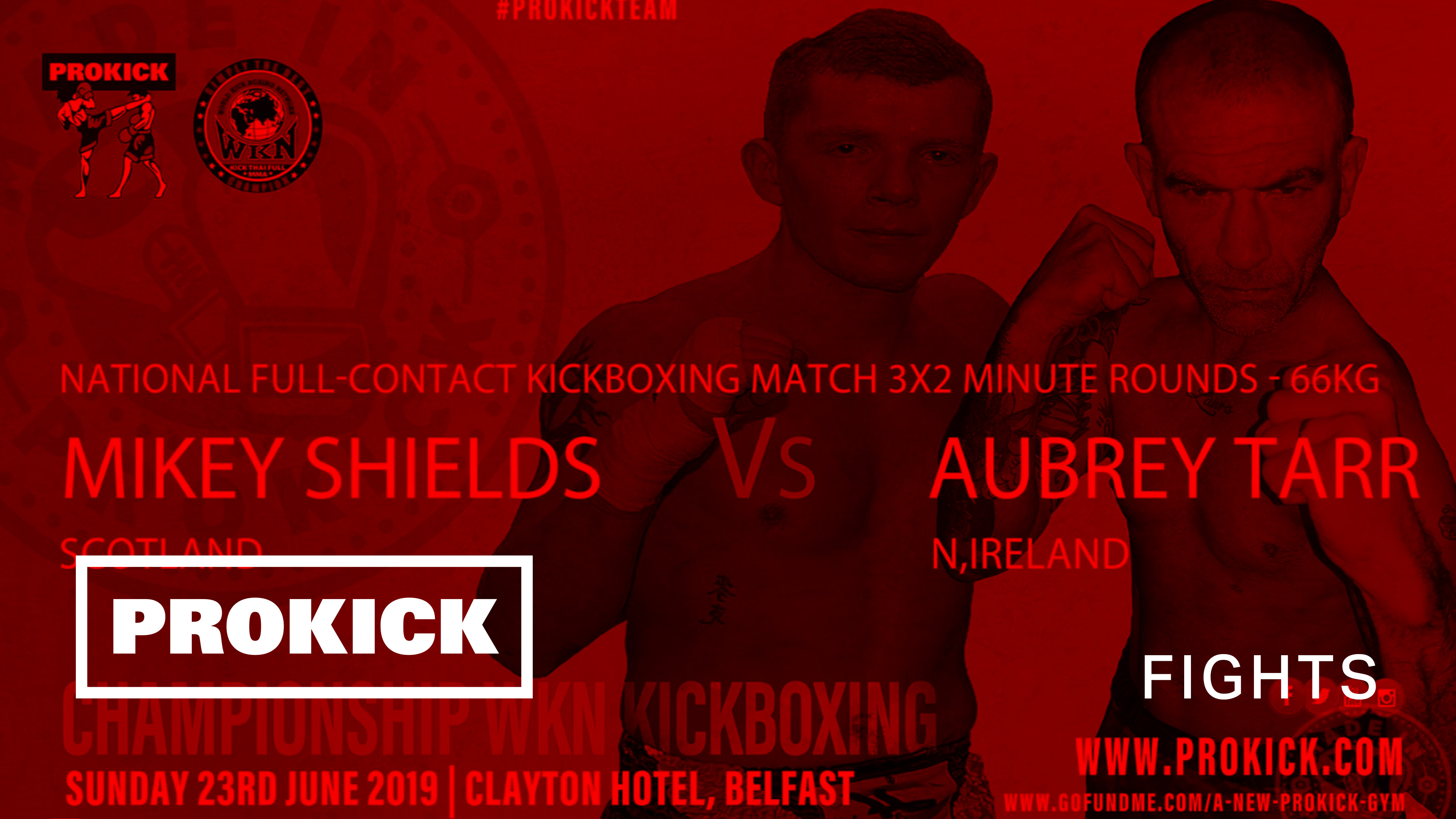 Mikey Shields Vs Aubrey Tarr in Belfast