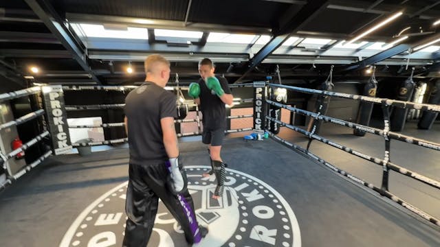 Dan Braniff Sparring Session