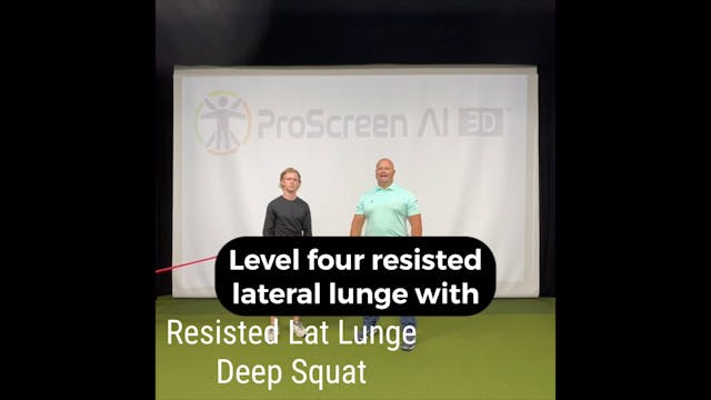 L4 - SI Joint - Resisted Lat Lunge De...