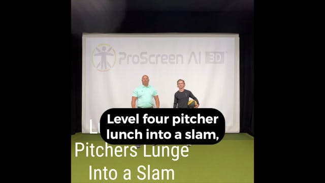 L4 - Lumbar - Pitchers Lunge into Slam