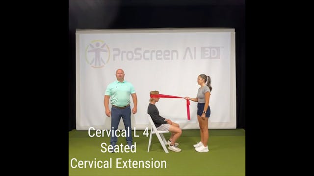 L4 - Cervical - Seated Extension