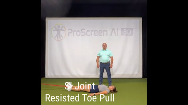 L4 - SI Joint - Resisted Toe Pull